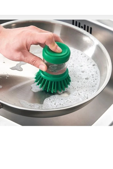 IKEA deterjan hazneli fırça yeşil - Resim 2