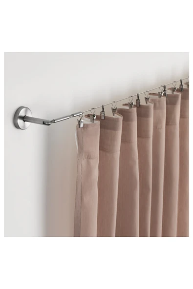 IKEA DIGNITET
perde teli, paslanmaz çelik, 500 cm - Resim 4