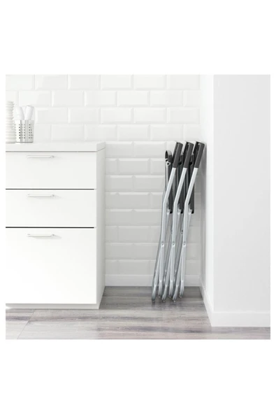 IKEA Gunde Katlanır Sandalye - Siyah - Resim 3