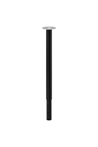 IKEA Olov, Çalışma Masası Ayağı, Siyah, 60-90 Cm ürün görseli 1