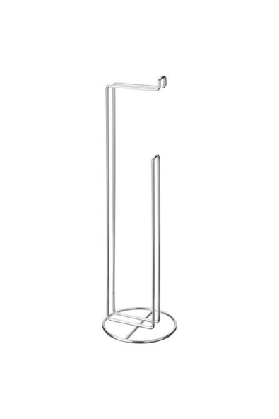 IKEA Yedek Tuvalet Kağıtlığı MeridyenDukkan Çinko Kaplama 56 Cm Banyo Aksesuar ürün görseli 1