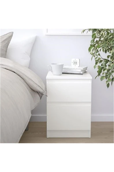 IKEA Kullen Beyaz Renk Komodin 35x49 cm ürün görseli 1