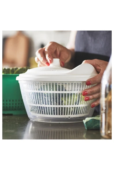 IKEA Uppfylld 23 Cm Mutfak Salata Kurutucu Beyaz ürün görseli 1