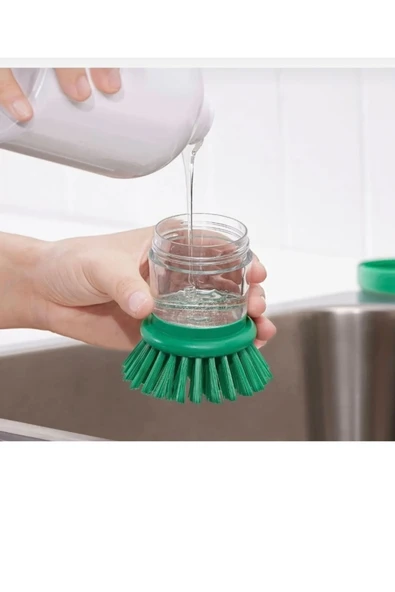IKEA deterjan hazneli fırça yeşil - Resim 3