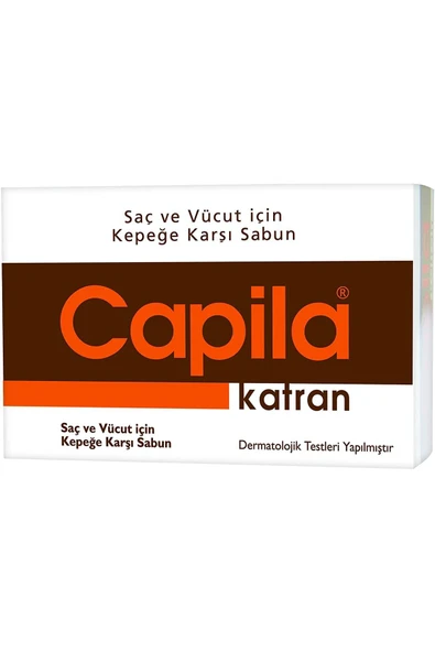 Saç ve Vücut İçin Kepeğe Karşı Katran Sabun 90 Gr ürün görseli 1