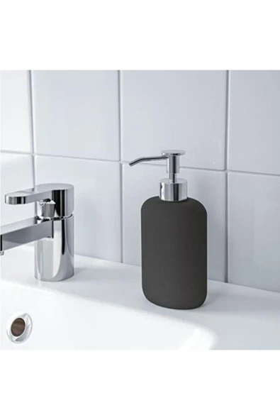 IKEA Ekoln Sıvı Sabunluk Koyu Gri - Resim 3