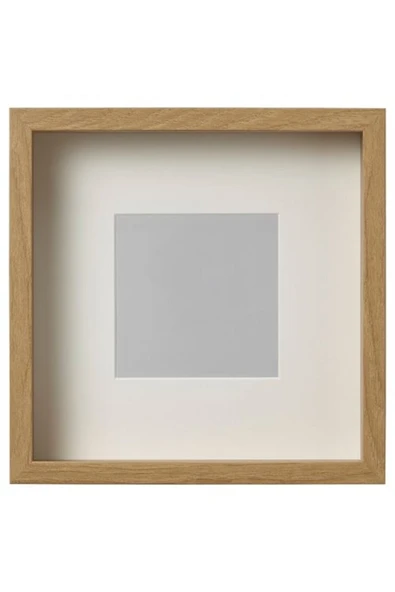 IKEA Ahşap çerçeve, meşe görünümlü, 25x25 cm ürün görseli 1