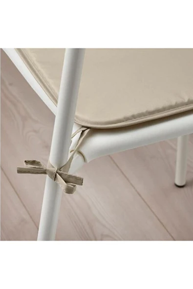 IKEA Bramön Sandalye Minderi, Gri-bej - Resim 2