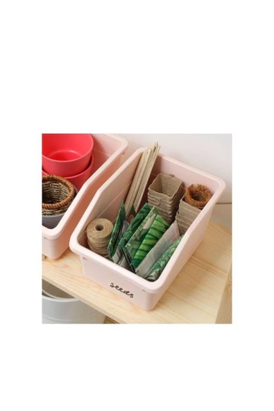 IKEA Sockerbit Pembe Kutu 19x26x15 Cm - Resim 2