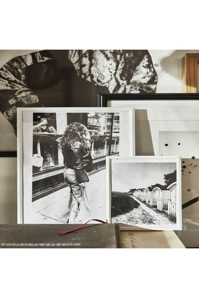 IKEA 4 Adet 13x18 Beyaz Çerçeve A5 - Resim 3