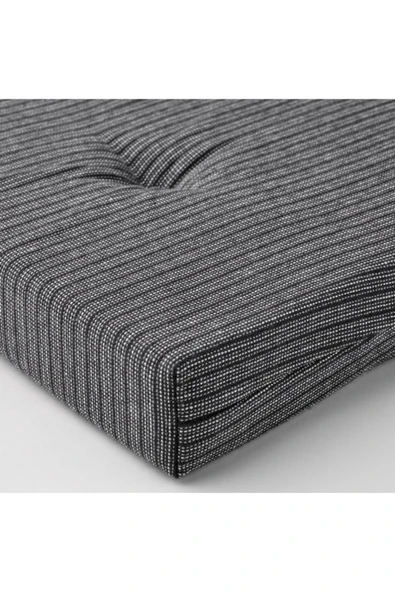IKEA JUSTINA sandalye minderi, siyah, 42/35x40x4 cm ürün görseli 1