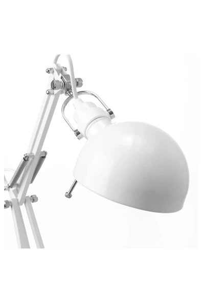 IKEA FORSÅ beyaz 35 cm çalışma lambası - Resim 4