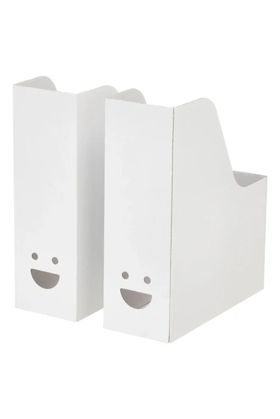 IKEA "TJABBA dosyalık, beyaz, 8 adet" ürün görseli 1