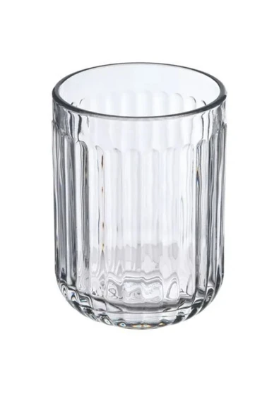 IKEA Premium Ürün Kaliteli Üretim Dayanıklı Kullanışlı Modern Tasarım 11 Cm Cam Diş Fırçalık SILVTJÄRN ürün görseli 1