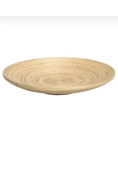 IKEA Hultet dekoratif tabak bambu 30cm - Resim 3