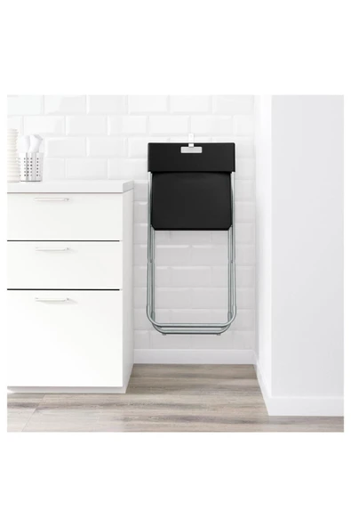 IKEA Gunde Katlanır Sandalye - Siyah - Resim 2