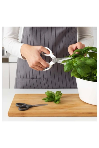 IKEA Markbart 2'li Makas Gri-beyaz 40328557 - Resim 2