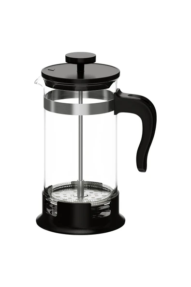 IKEA Isıya Dayanıklı French Press Cam Demlik 1 Lt 22 Cm Paslanmaz Çelik ürün görseli 1