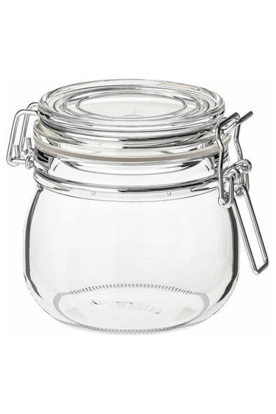 IKEA Kapaklı Cam Kavanoz 0,5 lt ürün görseli 1