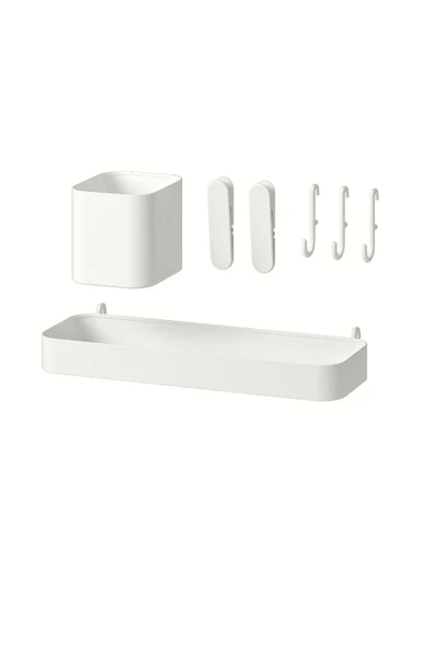IKEA SKÅDIS 7'li Set çok amaçlı pano parçası, impala ticaret ,beyaz, 7 adet ürün görseli 1
