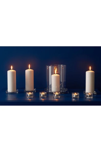 IKEA GLASSIG mum tabağı 10x10cm - Resim 4