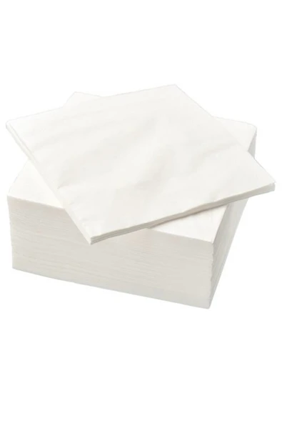 IKEA Peçete fantastisk beyaz 40x40 cm 100 adet ürün görseli 1