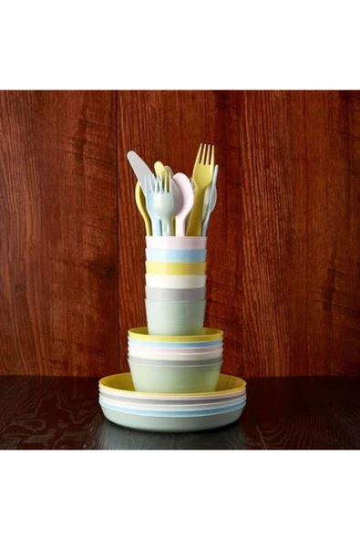 IKEA Kalas Kase Karışık Renkler - Resim 3