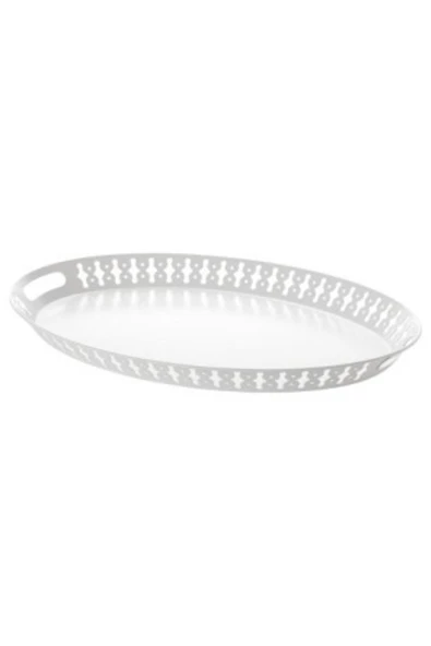 IKEA Tepsi Beyaz Renk 52x39 Cm ürün görseli 1