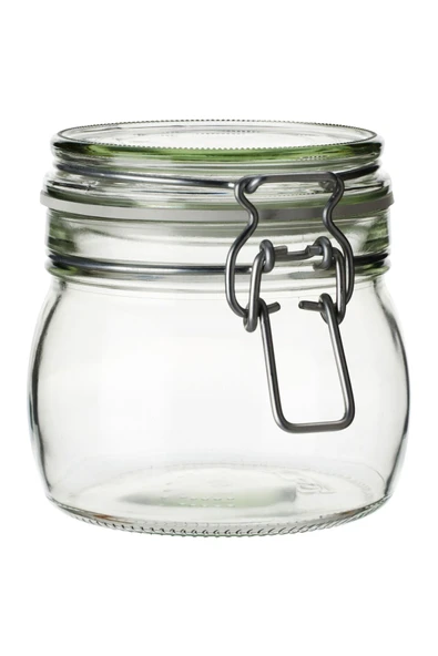IKEA Premium Ürün Kavanoz 0,5 lt Kilitli Kapak Contalı Vakumlu Yükseklik: 10.5 cm Çap: 11 cm ürün görseli 1
