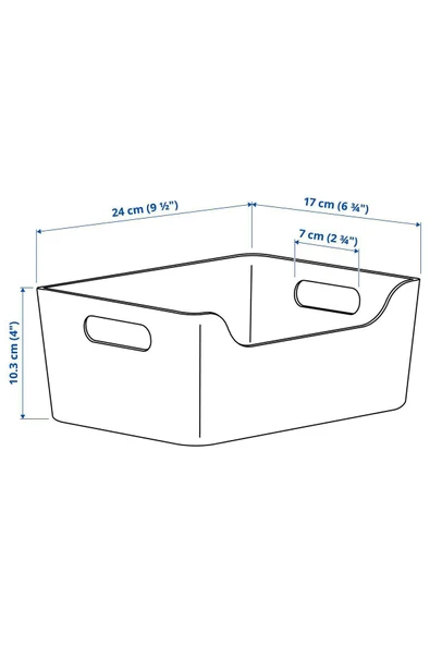 IKEA Uppdatera Kutu Yeşil 24x17 Cm - Resim 2