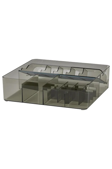 IKEA Çekmece Içi Makyaj Düzenleyici 32x31x9cm Makyaj Organizeri Füme Renk Kutu ürün görseli 1