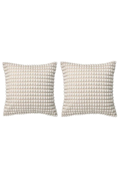 IKEA 2 Adet Kırlent Kılıfı Kırık Beyaz Renk 50x50 cm ürün görseli 1