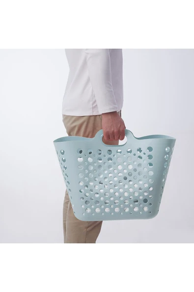 IKEA Çamaşır Sepeti ,24 Lt Plastik 36 X 40 24 L Plastik ürün görseli 1