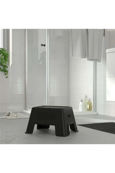 IKEA Tabure Siyah 44x35x25 Cm - Resim 2