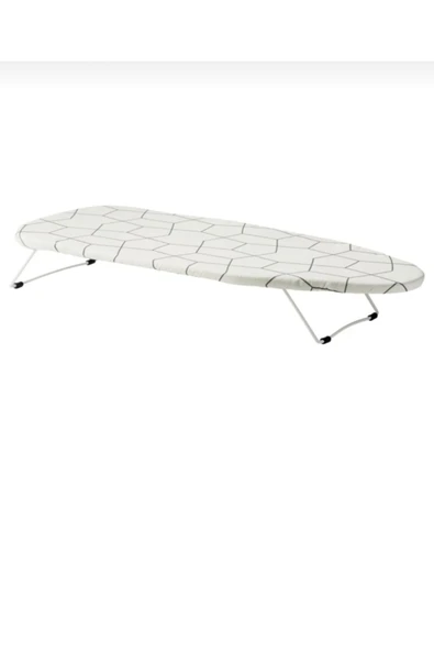 IKEA Mini Ütü Masası Siyah Beyaz 73x32 - Resim 4