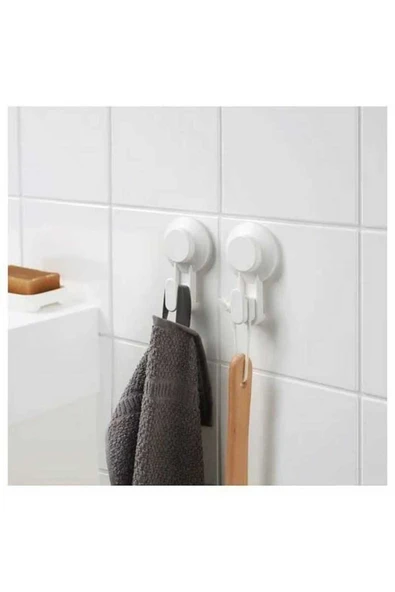 IKEA TISKEN duvar askısı, beyaz, 2 adet - Resim 2