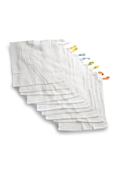 IKEA KRAMA 10 ADET 30X30 CM HAVLU SETİ BEBEK EL HAVLUSU PEÇETE ürün görseli 1