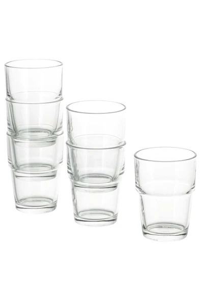 IKEA Reko Cam 6'lı Bardak 170 ml 80094014 ürün görseli 1