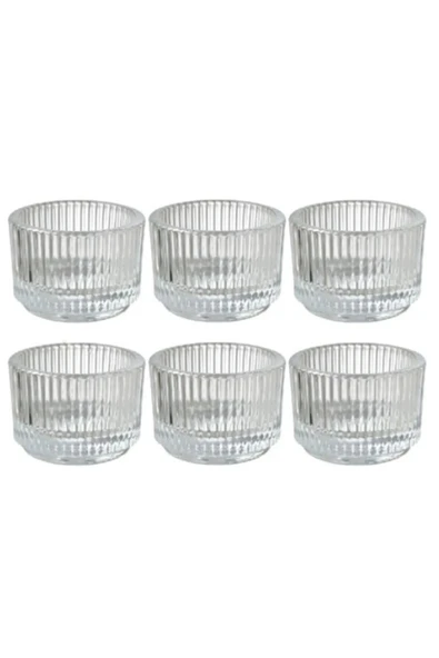 IKEA Cam Tealight Mumluk, Çap: 3.5 Cm, 6'lı Set ürün görseli 1