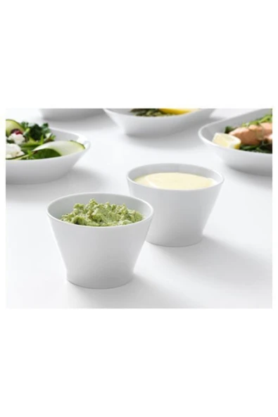 IKEA 365+ 2 Adet Porselen Beyaz Kase 10 Cm ürün görseli 1
