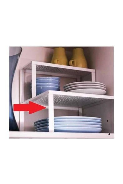 IKEA Variera Dolap Içi Düzenleyici Ek Raf Tabak Bardak Rafı Gözü ürün görseli 1