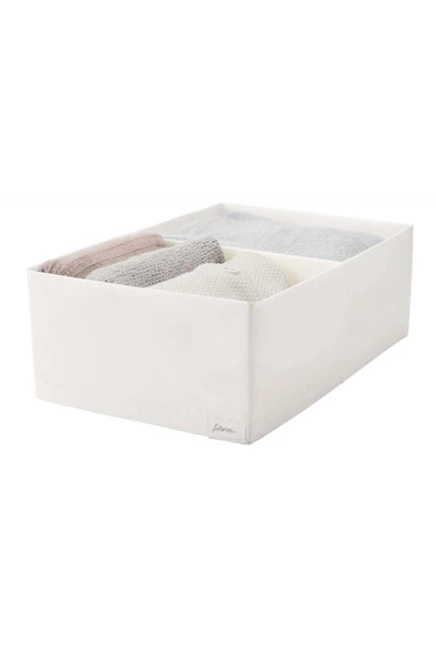 IKEA Stuk Bölmeli Kutu Beyaz 34x51x18 Cm 90474443 ürün görseli 1