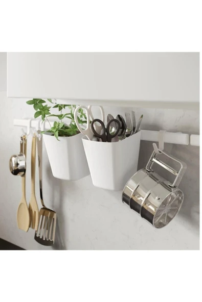 IKEA Kancalı Duvar Rayı, Mutfak Banyo Organizer, Sunnersta 60 Cm ürün görseli 1