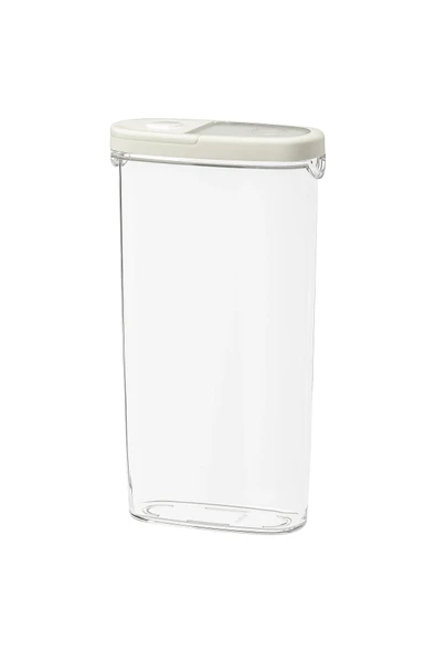 IKEA 365+ beyaz 8x30 cm erzak saklama kabı ürün görseli 1