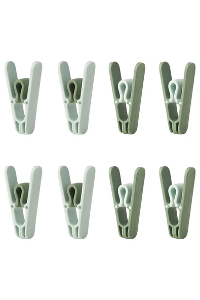 IKEA Slıbb Yeşil Mandal 8'li - Resim 3