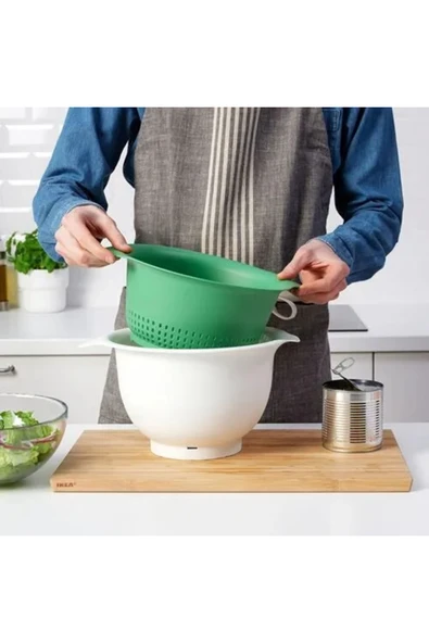 IKEA UPPFYLLD SÜZGEÇ YEŞİL 24 CM - Resim 3