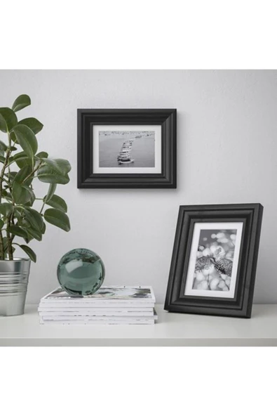 IKEA Edsbruk Siyah Ahşap Çerçeve 13x18 Cm ürün görseli 1