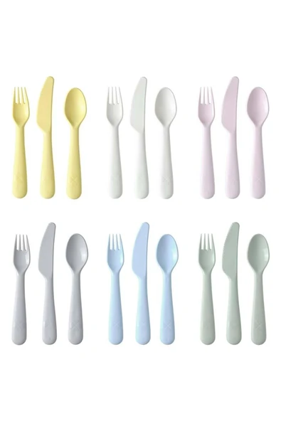 IKEA Kalas Bebek&çocuk Çatal Kaşık Bıçak Takımı 18 Parça ürün görseli 1