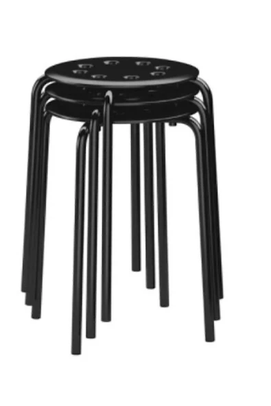 IKEA Marius Tabure Siyah - Resim 2