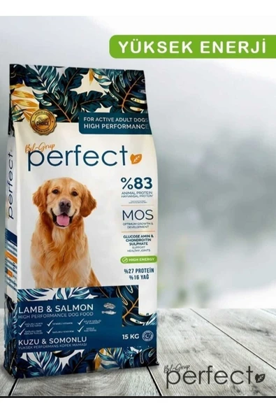 PERFECT Az Tahıllı/ Düşük Tahıllı Köpek Maması 15 kg %83 Hayvansal Kaynaklı Protein ürün görseli 1